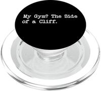 My Gym The Side of a Cliff - Cita divertida para escalar fitness PopSockets PopGrip para MagSafe