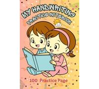 My Handwriting Practice Notebook: Fun Slant Line Tracing Workbook for Preschool and Kindergarten Kids to Build Pencil Control and Early Writing Skills