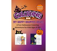 My Happy Haunted House: Travel Size Coloring Book