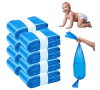 My Happy Nappy 8 Recambios para Cubo Pañales 8 m Perfumados Anti-Olor | Bolsas de Recambio Compatibles con Tommee Tippee Twist & Click, Sangenic Tec, Simplee Sangenic, LitterLocker