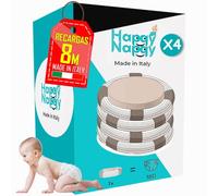 My Happy Nappy Recambios -【Compatibles con Tommee Tippee Sangenic Tec, Simplee Sangenic y Twist & Click】- Recambios XXL - Tratamiento Anti-Olores EVOH de 7 Capas - Made in Italy