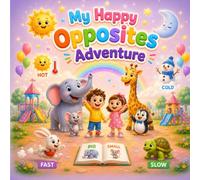 My Happy Opposites Adventure: A Fun Preschool Learning Book About Opposites for Kids Ages 3-6 (My Happy Learning Adventure)