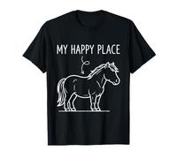 My Happy Place - Caballo en Miniatura para Mascotas Camiseta