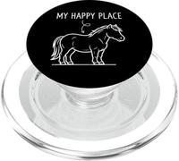 My Happy Place - Caballo en Miniatura para Mascotas PopSockets PopGrip para MagSafe