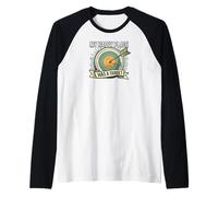 My Happy Place Has A Target Archery Arrow Camiseta Manga Raglan