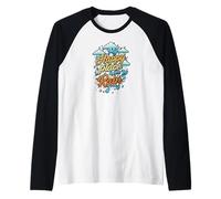 My Happy Place is the Rain - Rainy Day Lover Camiseta Manga Raglan