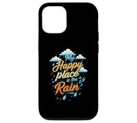 My Happy Place is the Rain - Rainy Day Lover Carcasa para iPhone 12/12 Pro