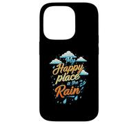 My Happy Place is the Rain - Rainy Day Lover Carcasa para iPhone 14 Pro
