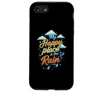 My Happy Place is the Rain - Rainy Day Lover Carcasa para iPhone SE (2020) / 7 / 8