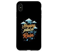 My Happy Place is the Rain - Rainy Day Lover Carcasa para iPhone XS Max