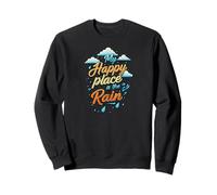 My Happy Place is the Rain - Rainy Day Lover Sudadera
