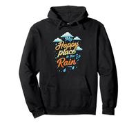 My Happy Place is the Rain - Rainy Day Lover Sudadera con Capucha