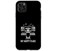 My Happy Place Music Lover Beat Makers Productor Musical para Hombre Carcasa para iPhone 11 Pro MAX