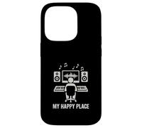 My Happy Place Music Lover Beat Makers Productor Musical para Hombre Carcasa para iPhone 14 Pro