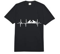 My Heart Beats for Arm Wrestling Heartbeat Comfort Colors Adult Heavyweight T-Shirt
