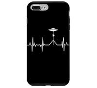 My Heart Beats For Cymbals Cymbalist Heartbeat Carcasa para iPhone 7 Plus/8 Plus