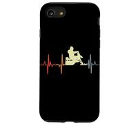 My Heart Beats for Snowbiking Frecuencia Cardíaca Snowbiker Carcasa para iPhone SE (2020) / 7 / 8