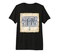 My Heart Belongs to The Ocean Anchor Graphic Camiseta Premium