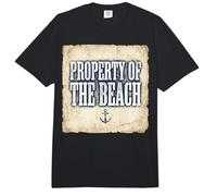 My Heart Belongs to The Ocean Anchor Graphic Comfort Colors Adult Heavyweight T-Shirt