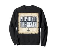 My Heart Belongs to The Ocean Anchor Graphic Sudadera