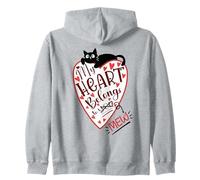 My Heart Belongs to You Cat Lovers Meow Design Sudadera con Capucha