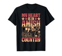 My Heart Is In Amish Country PA Dutch Pride Camiseta