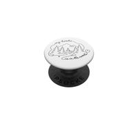 My Heart Is In The Woods Forest Nature Enthusiast PopSockets PopGrip Adhesivo