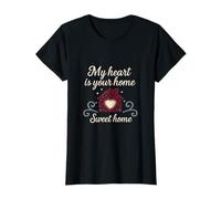 My Heart Is Your Home Sweet Home - Novela para Parejas de San Valentín Camiseta
