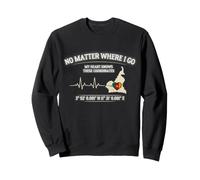 My Heart Knows These Coordinates Cameroonian Pride Sudadera