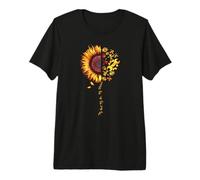 My Heart My Hero My Mechanic Funny Sunflower Lover Gift Camiseta Premium