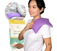 My Heating Pad Almohadilla térmica para microondas, almohadillas térmicas húmedas para microondas para alivio de articulaciones y músculos, almohadilla de calor para microondas para calambres, terapia