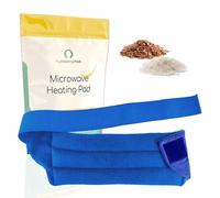 My Heating Pad Paquete de calor ajustable y apto para microondas con cintura completa, perfecto para aliviar el dolor de espalda y calambres menstruales