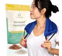 My Heating Pad Un paquete de terapia fría o caliente de multiusos - un aceite esencial de eucalipto orgánico - alivio del estrés - Paquete de calefacción reutilizable Azul - Unscented