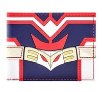 My Hero Academia All Might Golden Age Disfraz Rojo y Azul Cartera unisex