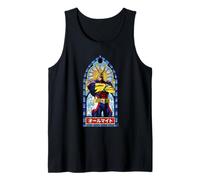 My Hero Academia All Might Stained Glass Window Anime Camiseta sin Mangas