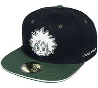My Hero Academia Cap Hombre Gorra Negro, 85% polyAcrilicos, 15% algodón,