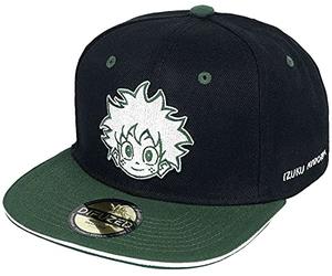 My Hero Academia Cap Hombre Gorra Negro, 85% polyAcrilicos, 15% algodón,