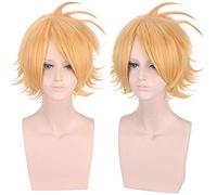 My Hero Academia Cosplay Peluca Kaminari Denki Pelo sintético corto Baku no Hero Disfraz de Cosplay Juego de roles Hollowen Cos Peluca