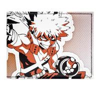 My Hero Academia Katsuki Explosión Quirk Billetera/Cartera Bi-Fold Porta-ID & Tarjetero, Naranja
