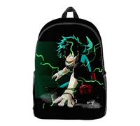 My Hero Academia - Mochila 3D Bakugou Katsuki para cosplay, Midoriya Izuku, mochila escolar, estudiantes, bolsa de computadora, mochilas casuales para viajes al aire libre, oficina