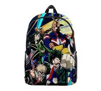 My Hero Academia - Mochila escolar MHA, mochila escolar de anime, Midoriya Izuku/Todoroki Shouto, mochila para cosplay, mochila de viaje, mochila para libros, bolsa para laptop, para niños y
