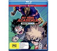 My Hero Academia (Season 2 Part 2) - 4-Disc Set ( Boku no hîrô akademia ) (Blu-Ray & DVD Combo) [ Origen Australiano, Ningun Idioma Espanol ] (Blu-Ray)
