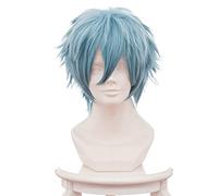 My Hero Academia Shigaraki Tomura Cosplay Peluca Para Fiesta De Disfraces De Anime Peluca De Pelo Sintético Corto Unisex Azul Shigaraki Tomura