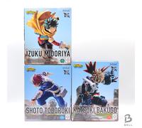 My Hero Academia The Movie You're Next XrossLink Figure Set Deku Bakugo Todoroki