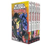 My Hero Academia Vigilantes Series 5 Books Collection Set By Kouhei Horikoshi