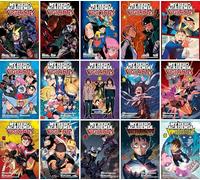 My Hero Academia Vigilantes (Volumes 1-15) Complete Series Manga Set, by Kohei Horikoshi (15 Books)
