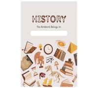 My history notebook: A Lined 24-page journal for students, class notes , and Historical Reflections.