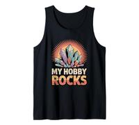 My Hobby Rocks Funny Rock Coleccionando Geología Camiseta sin Mangas
