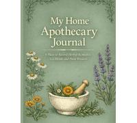 My Home Apothecary Journal: A Guided Herbal Journal for Plant Wisdom, Herbal Remedies and Your Home Apothecary