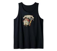 My Home My Hammer My Rules Funny Homeowner Handyman Design Camiseta sin Mangas